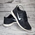 Nike Free 5.0 Women Size 7.5 Running Athletic Shoes Sneakers Trainer Black White