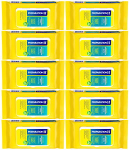 10x Preparation H Medicated Wipes Gentle Everyday Cleansing 48 each - 480 Total