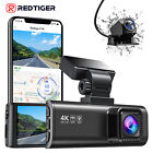 REDTIGER F7N 4K Front and Rear Dash Cam Built-in WiFi GPS Dual Dash Camera