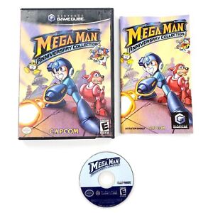 Mega Man Anniversary Collection (Nintendo GameCube, 2004) Complete Tested Works
