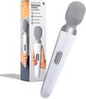 SHARPER IMAGE Personal Touch Massager Wand, Wireless Vibrating Massager for Neck