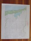 Rush Lake Michigan 1972 Original Vintage USGS Topo Map