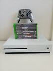 Microsoft Xbox One S 1.6 TB With 1 Transparent Controller/Games! Free Shipping!