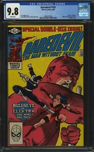 Daredevil #181 CGC 9.8 NM/MT Death of Elektra - Frank Miller Story! Marvel 1982