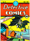 DETECTIVE COMICS #27 VF-NM LG FORMAT 13-5/8” x 10” COMPLETE 1939 REP CIRCA 1975