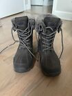 UGG Adirondack III Snow Boots Size 9 Waterproof Insulated Gray Lace-up Charcoal