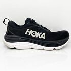 Hoka One One Mens Gaviota 5 1127929 BWHT Black Running Shoes Sneakers Size 10 D