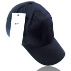 Nike Dri-Fit Golf Cap, Solid Black, Adjustable Strap, Swoosh, Men's Baseball Hat
