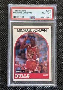 New Listing1989-90 Hoops Michael Jordan PSA 8 #200 Bulls