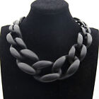Choker Necklace Women Acrylic Chunky Chain Statement Long Link Big Fashion US