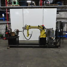 Fanuc Arc Mate 120i 6 Axis Welding Robot W/2 Rotary Positioners 480V 3PH