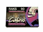 RAKS  CABRIO  90  Type II Cassette Tape    (Sealed)