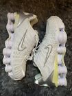 Nike Shox TL Men's Shoes White Silver AV3595-100 New With Defects Size  9.5