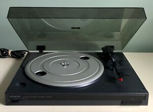 Kenwood KD-291R Belt Drive Turntable LP Record Player - Tested