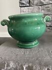 New Listingvintage mccoy pottery urn planter Bright Green