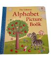 The Usborne Alphabet Picture Book - BRAILLE AND PRINT- Large Size Print NEW