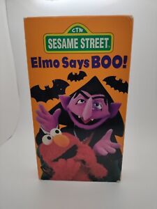 Elmo Says Boo! by Sesame Street (VHS, Aug-1998, Sony Music Distribution (USA))