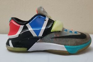 Nike KD 7 VII SE What The KD Size 8 Multi-Color 801778-944 WTKD Kevin Durant