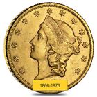 $20 Gold Double Eagle Liberty Head Type II - Polished or Cleaned (Random Year,