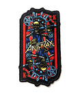 Anthrax Evil King Printed Sew / Iron On Patch EMBROIDERED Heavy Metal Rock Band