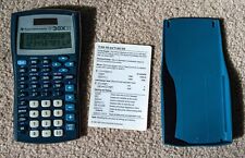 Texas Instruments TI-30X IIS navy blue solar calculator – very lightly used