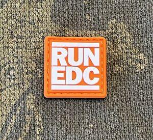Notorious EDC “RUN EDC” RE Patch - Orange