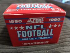 1990 Score Rookie & Traded Supplemental NFL Football Set WITHOUT Emmitt Smith
