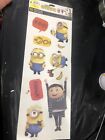 MINIONS THE RISE OF GRU wall stickers , 10 Wall Decals Autocollants New