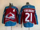 Vintage STARTER Med Peter Forsberg 21 Colorado Avalanche NHL Hockey Jersey