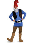 Adult Blue and Red Garden Statue Papa Gnome Deluxe Costume Men's XL 42-46