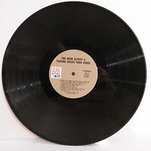33 RPM Herb Alpert And the Tijuana Brass Disk LP 12 