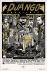 MONDO PRINT DJANGO UNCHAINED TYLER STOUT - GOLD VARIANT - SOLD OUT - MINT - RARE