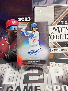 Bowman Sterling 2022 Wilman Diaz Rose Gold Auto  10/15🔥🔥🔥