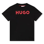 Hugo Boss Kids Short Sleeve Tee-Shirt Black [G25102-09B]