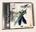 Final Fantasy VII FF7 for PlayStation 1 PS1 PSOne Black Label with Manual!