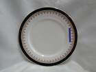 Aynsley Leighton Smooth, Cobalt & Gold Bands: Salad Plate, 8 1/8
