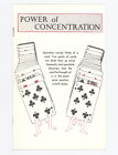 New ListingPOWER OF CONCENTRATION - Paul Curry Card Trick - New