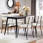 upholstered dining chairs set of 4, White