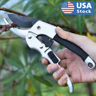 Professional Powerful Drive Ratchet Anvil Hand Pruning Shears, Garden Clippers