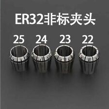 Spring Collet Set For CNC Milling Lathe Machine ER32 21 22 23 24 25 mm For ER32