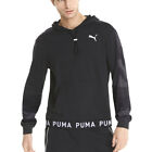 Puma Train Aop Hoodie Mens Black Casual Outerwear 521546-01