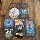 Amityville Horror Series Lot Of 5 Vintage VHS Movies