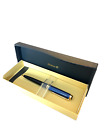 Pelikan Souveran K800 Blue Stripe Twisted Ballpoint Pen NEW IN BOX O/S