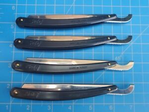 Sedef Plastic Handle Straight Razor Used with Replaceable Blade (Pack of 4)