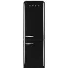 Smeg 50's Retro Design Black Refrigerator Model FAB32UBLRN Inv# 2788