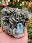 3225 CTS Beautiful Double Termination Aquamarine Crystal with Muscovite Specimen