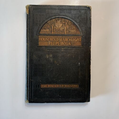 Vintage The Household Searchlight Recipe Book Cookbook Household Magazine