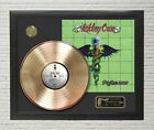 Motley Crue Dr. Feelgood Framed Legends Of Music Gold LP Record Display