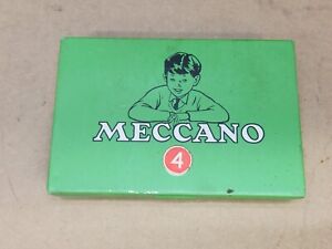Meccano 4 Erector Set Tin Parts Container 4.5