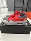CLOT X Nike Air Max 1 'Kiss Of Death-Solar Red' Size 8 DD1870-600 Used With Box